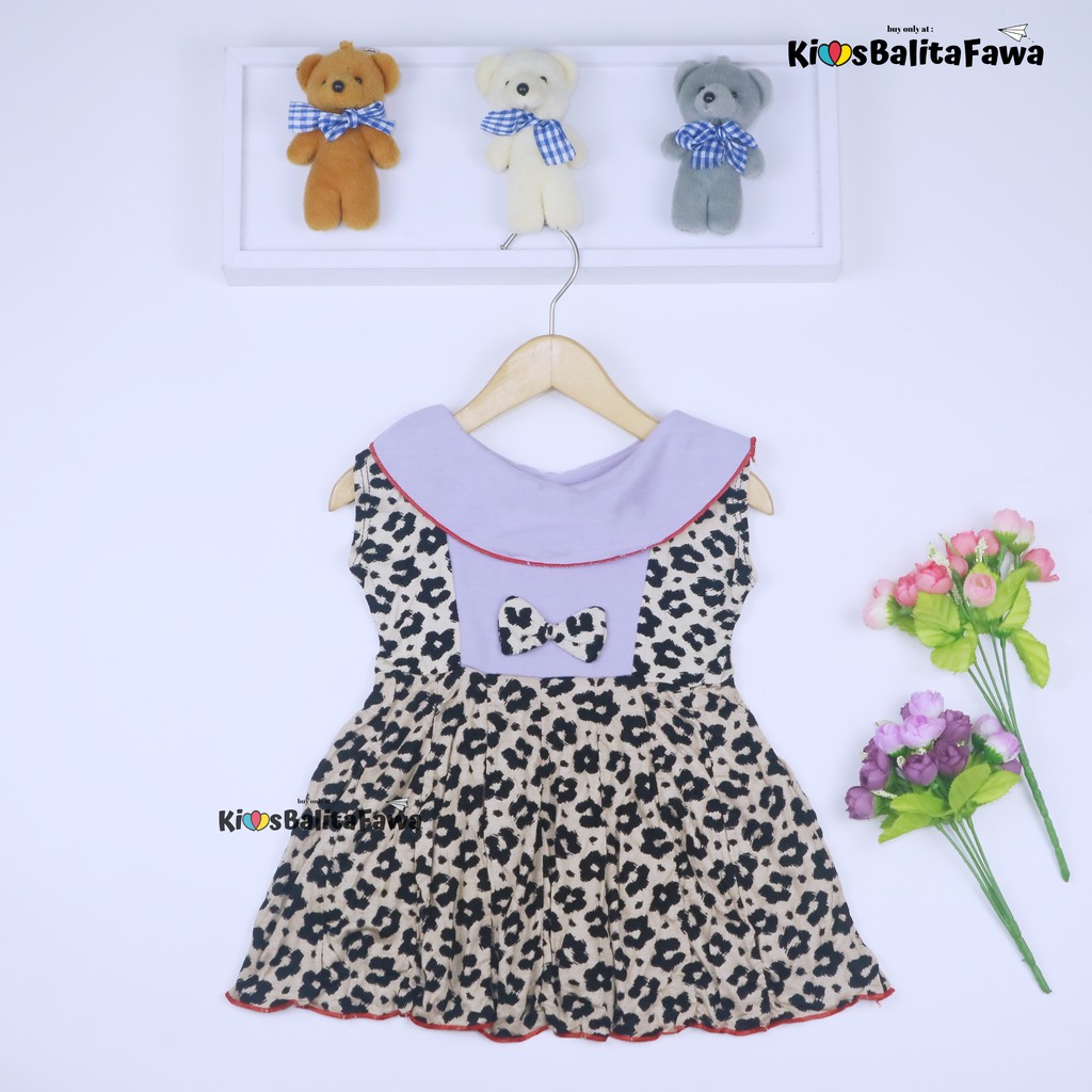 Dress Sheril uk Bayi 0-18 Bulan / Dres Yukensi Baby Pakaian Anak Perempuan Murah Baju Gaun