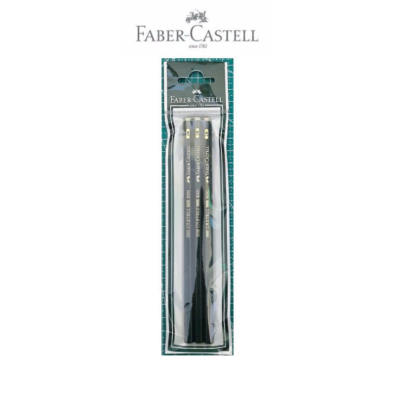 

Faber-Castell Pencil Castell 9000 2B set-3