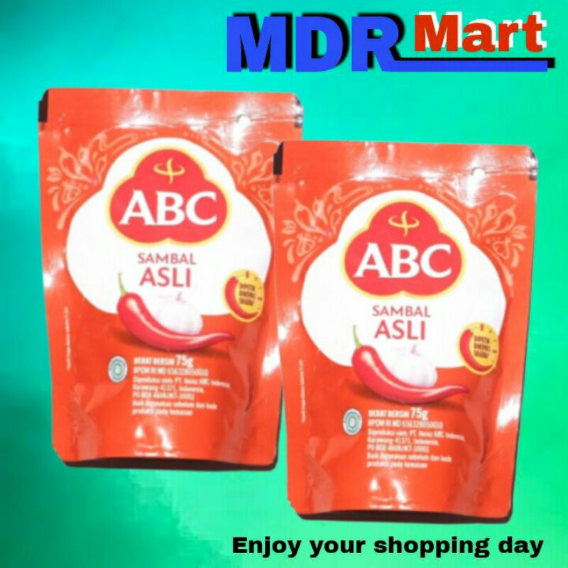 

ABC SAMBAL ASLI 75gr NIKMAT