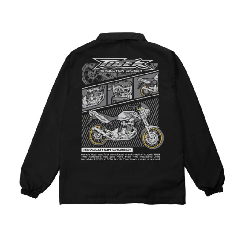 Jaket Motor Tiger revo Jaket herex jaket distro motor honda