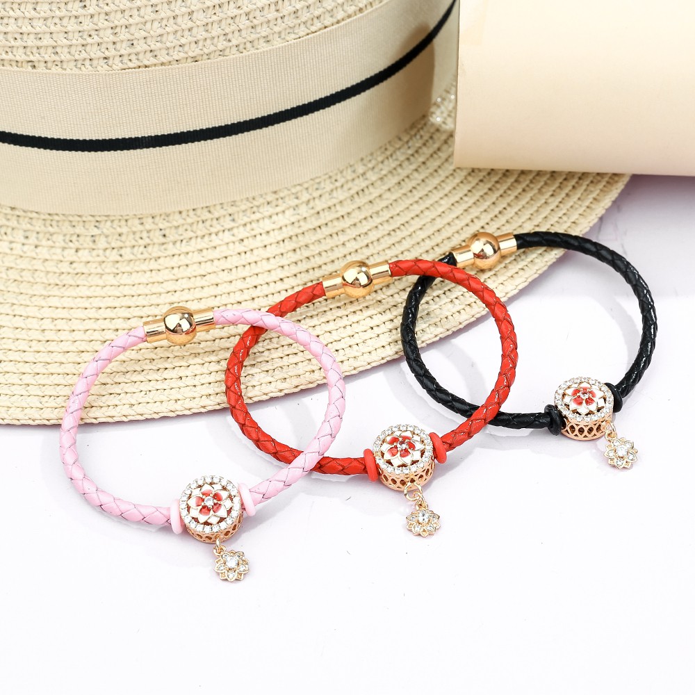 gelang tali wanita gelang wanita korea gelang titanium serut gelang korean style gelang fashion murah D112