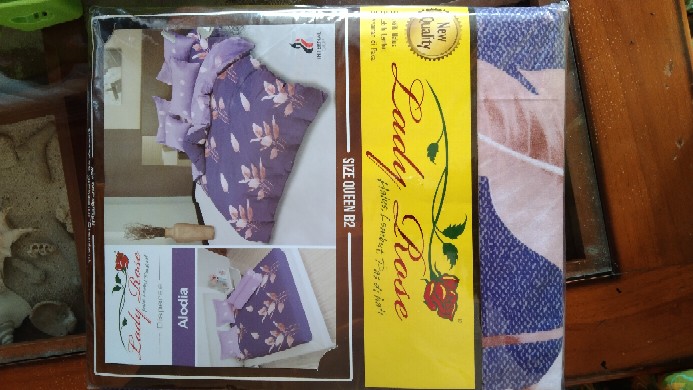 Sprei Lady Rose 160x200 Queen Terlaris Alodia