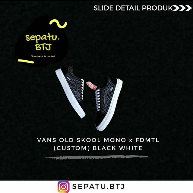 SEPATU MURAH VANS OLD SKOOL MONO x FDMTL