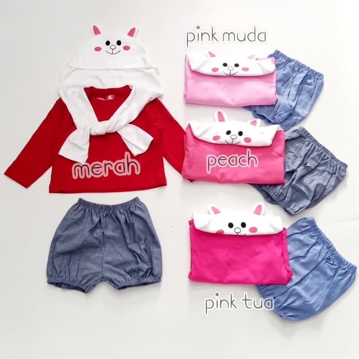 PAKET LENGKAP BAJU  BAYI  BARU LAHIR NEWBORN LIBBY  POLOS 