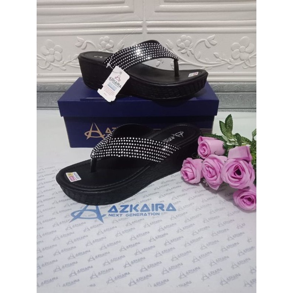 SANDAL WEDGES WANITA/SANDAL WANITA TERBARU SANDAL PESTA