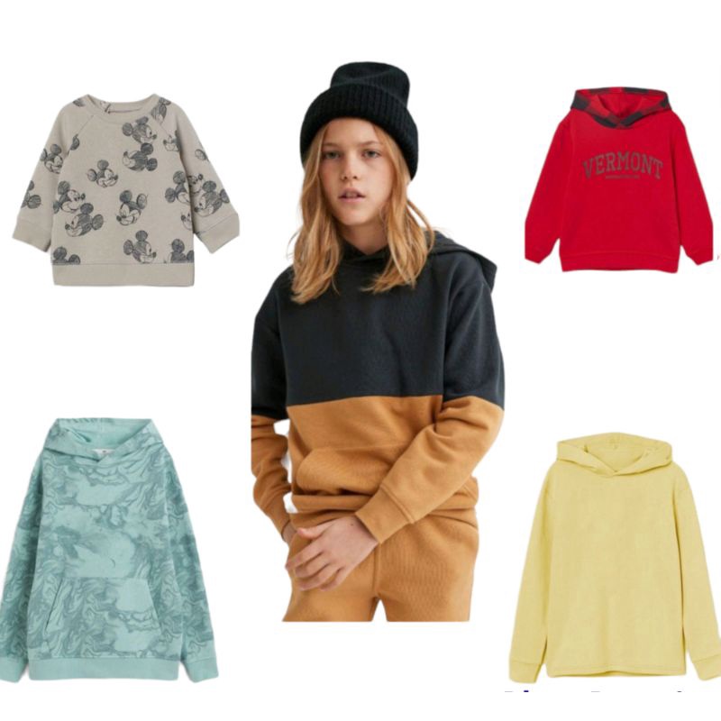 sweater / sweatshirt anak laki hnm