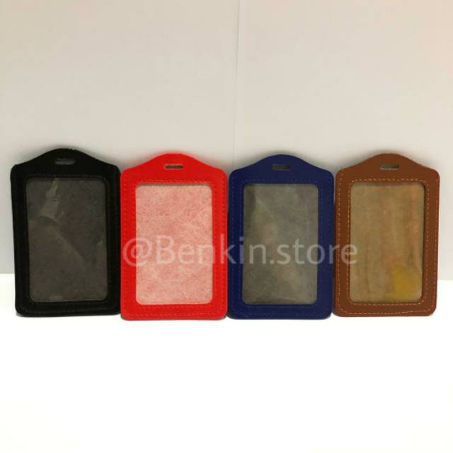 

id card holder kulit / Casing ID Card Kulit / ID Card Holder/ Name Tag Holder / Tempat ID Card