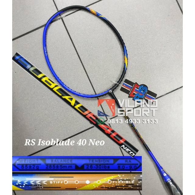 Raket Badminton RS Iso Blade 40 Neo