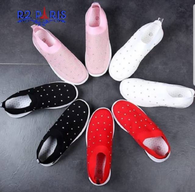 ZPT-Sepatu sneakers wanita fashion OF-53