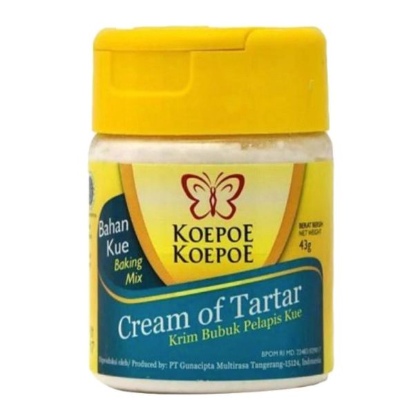 

rg201tg Koepoe Koepoe Cream Of Tartar Krim Bubuk Pelapis Kue 43 G Xz20X1Z11