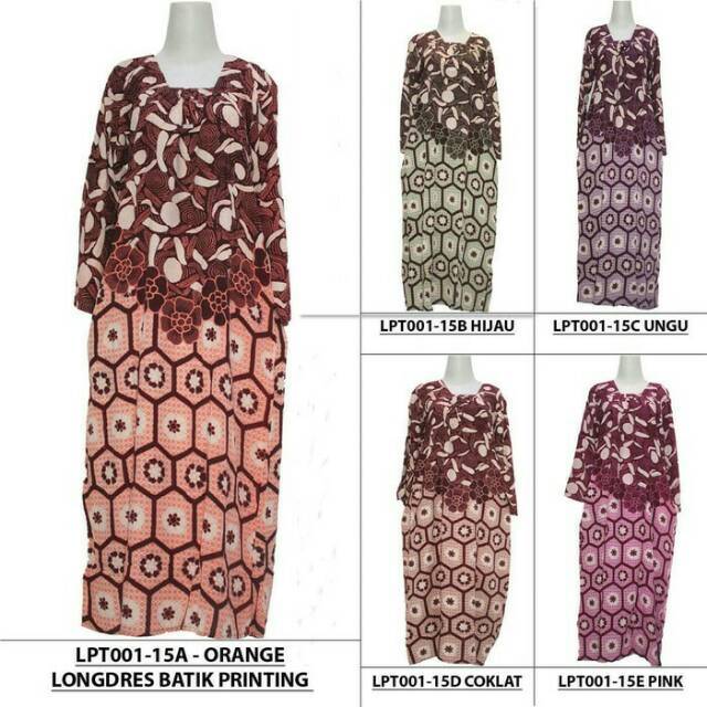 Daster panjang - Daster lengan panjang - Daster rayon - Gamis lengan panjang - Gamis panjang