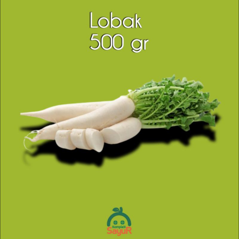 

Lobak Putih Segar - 500 gr