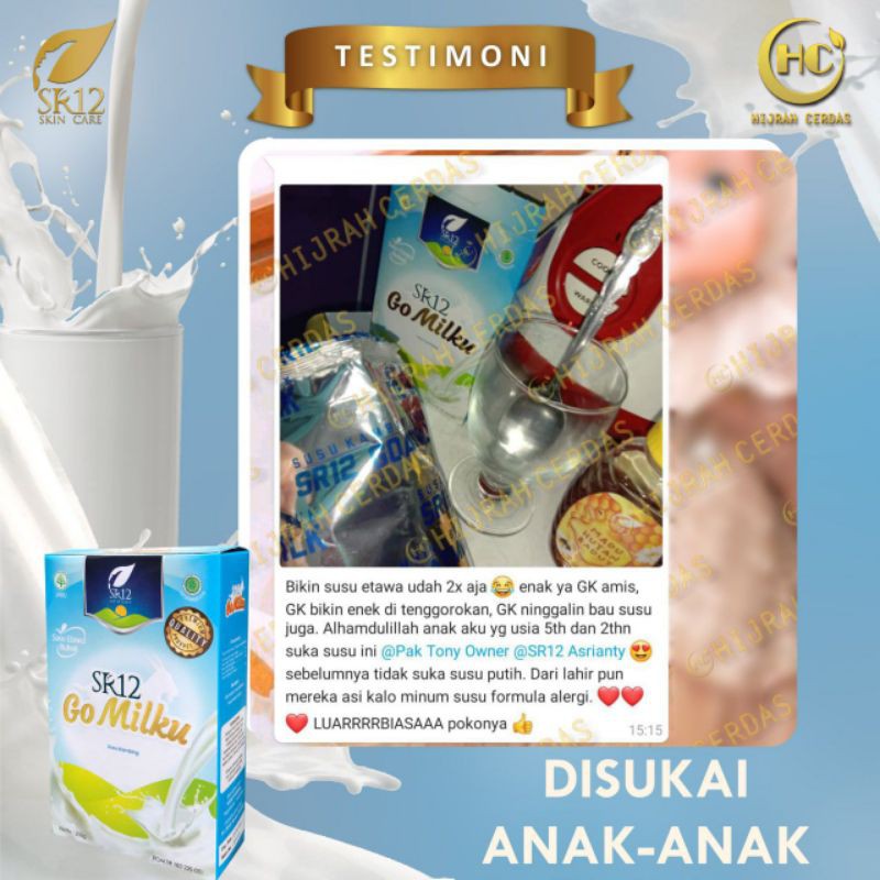 ADA CASHBACK!! GO MILKU SR12id /SUSU KAMBING ETAWA/SUSU KAYA MANFAAT /SUSU KAMBING ENAK GURIH