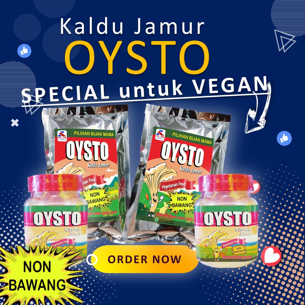 

kaldu jamur oysto [vegetarian]