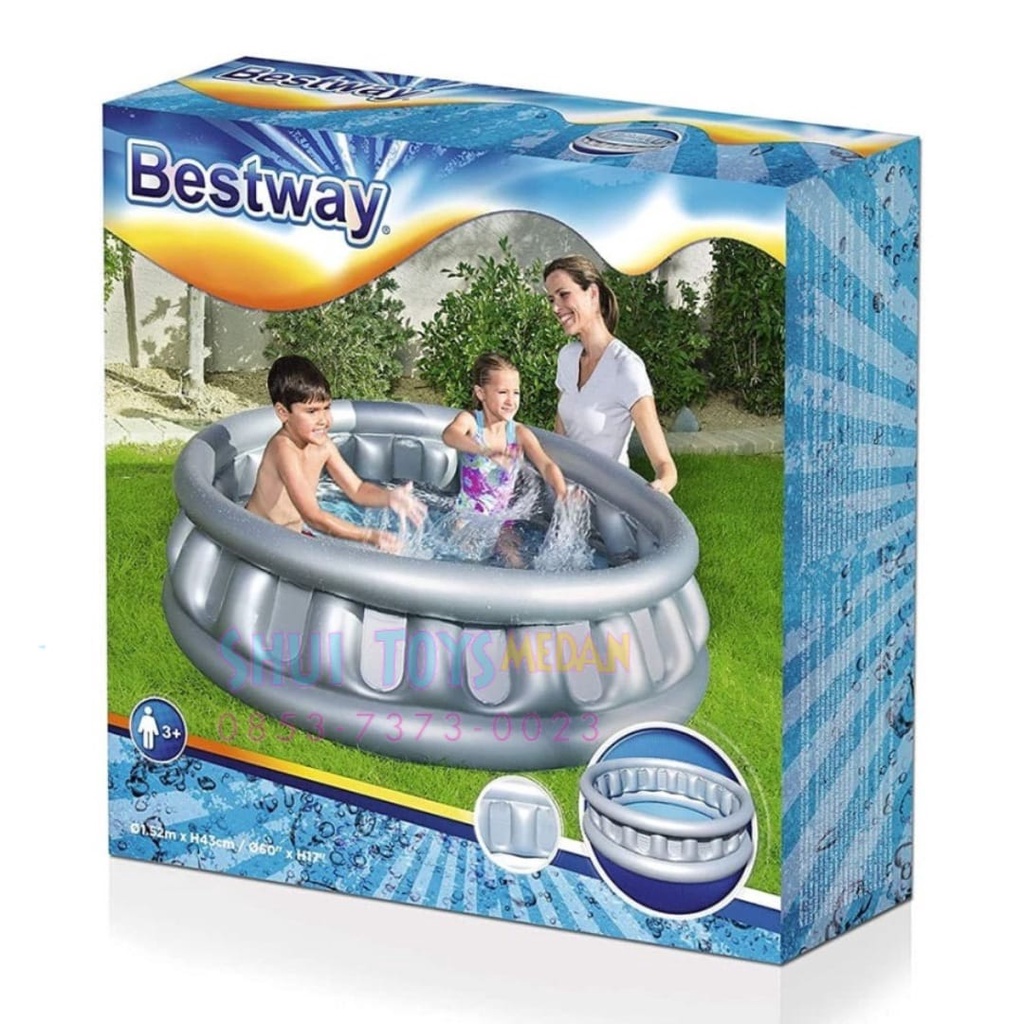 MEDAN bs GOJEK Kolam Renang Anak Bestway 51080 Spaceship D 152 cm