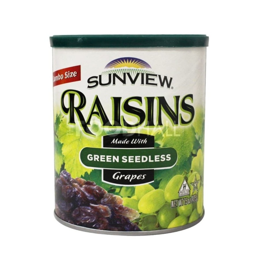 Sunview Raisins Seedless Grapes Kismis 425gr Raisin Tanpa Biji Sun View