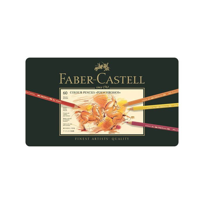Jual Faber Castell Polychromos Pencil 60 Tin Berkualitas