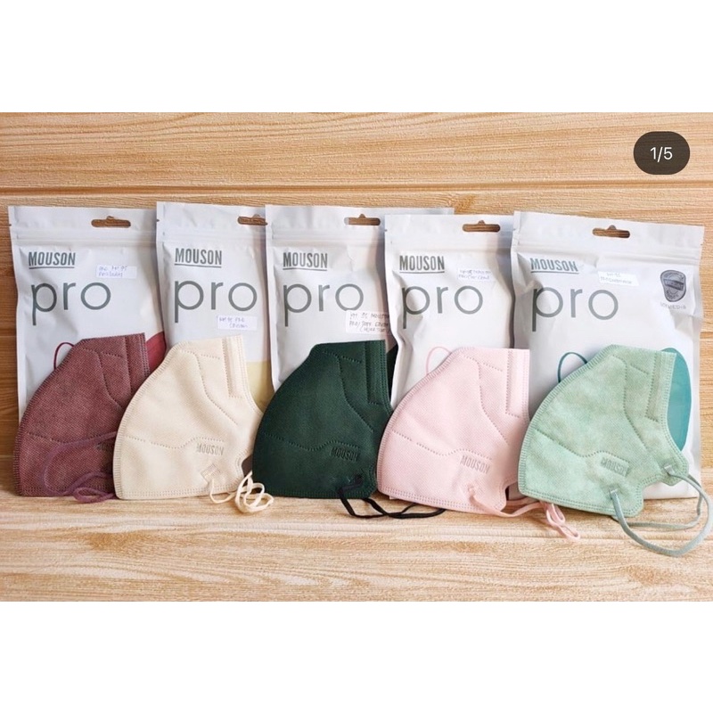 Masker KN95 PRO MOUSON PACK/ Masker KN95 MOUSON PRO PACK
