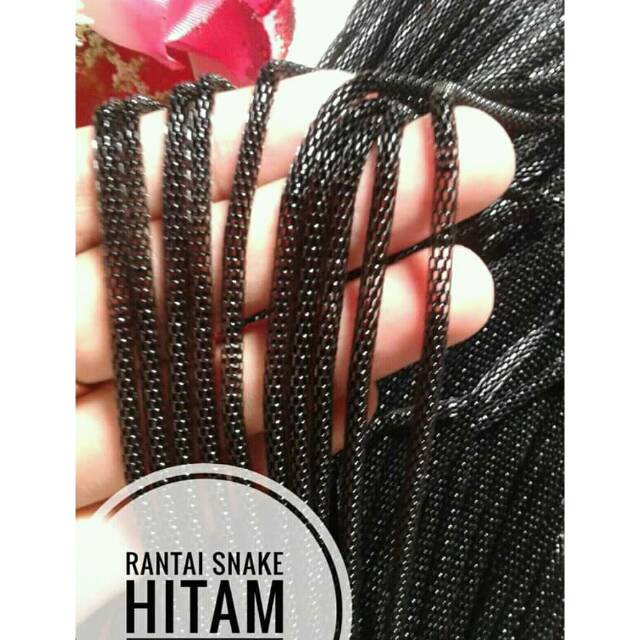 Rantai snake hitam