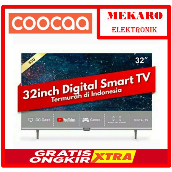 Jual Full Hd Smart Tv Led 32 Inch Coocaa Type 32s3u Youtube Browser