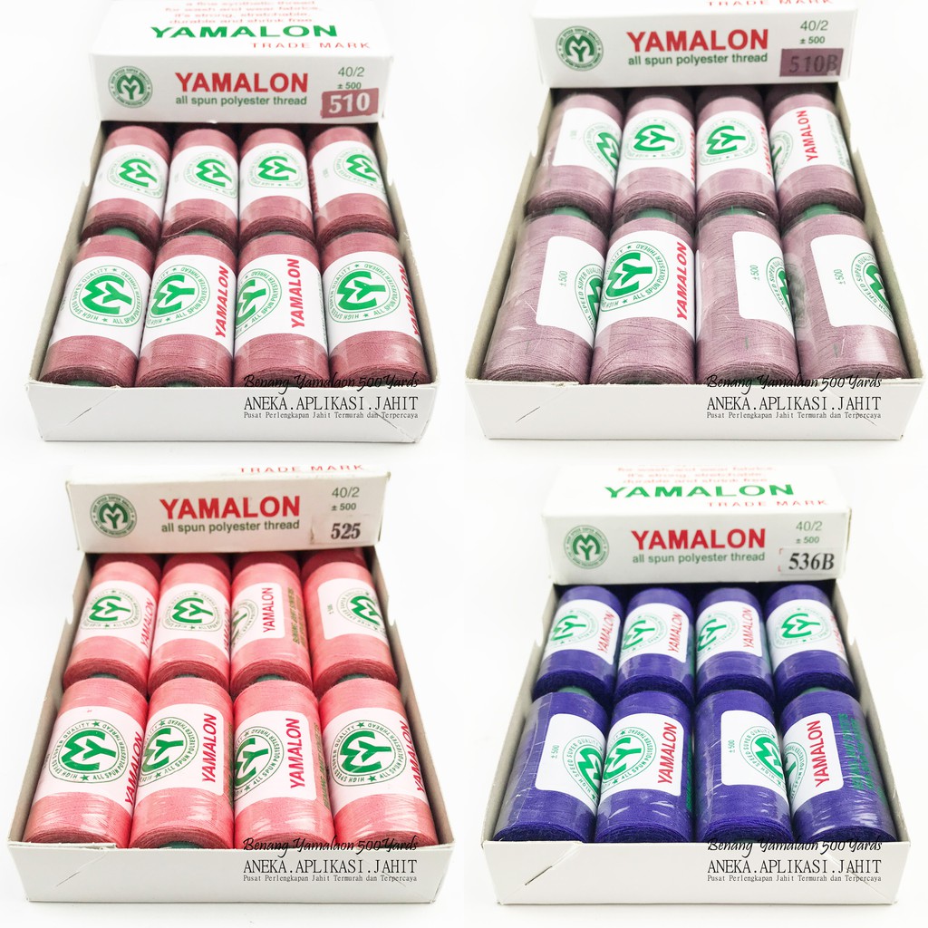 [3/7] 1 LUSIN BENANG JAHIT YAMALON (7 LUSIN = 1 KILO)