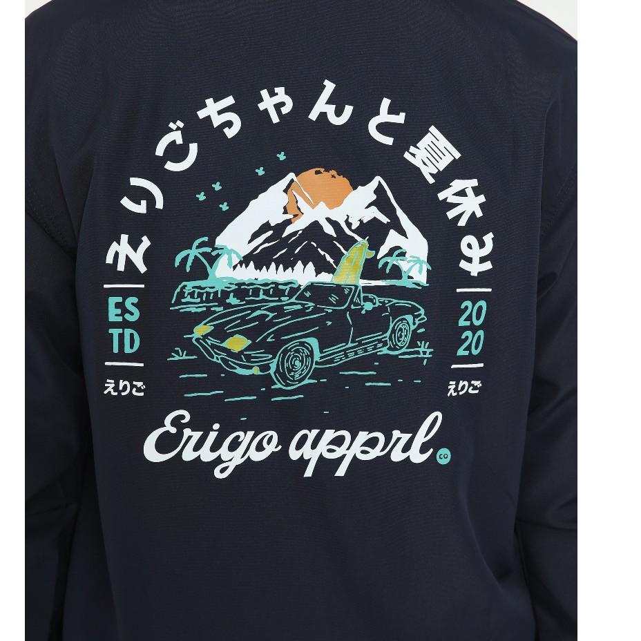 Menarik.. Erigo Coach Jacket Nippon Nonatsu Navy