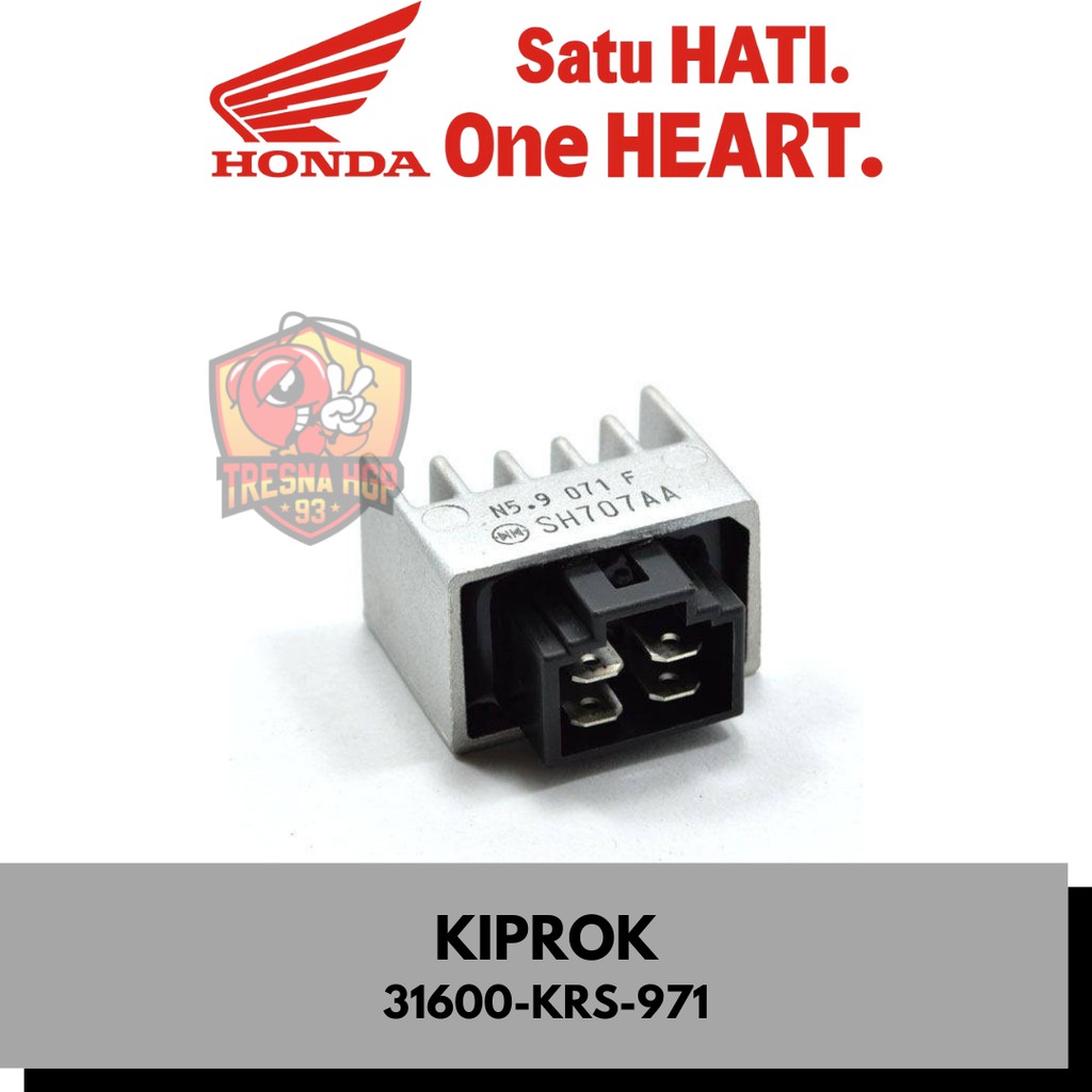31600-KRS-971 KIPROK GRAND LEGENDA & SUPRA FIT ORIGINAL | RECTIFIER COMP REGULATOR 31600KRS971