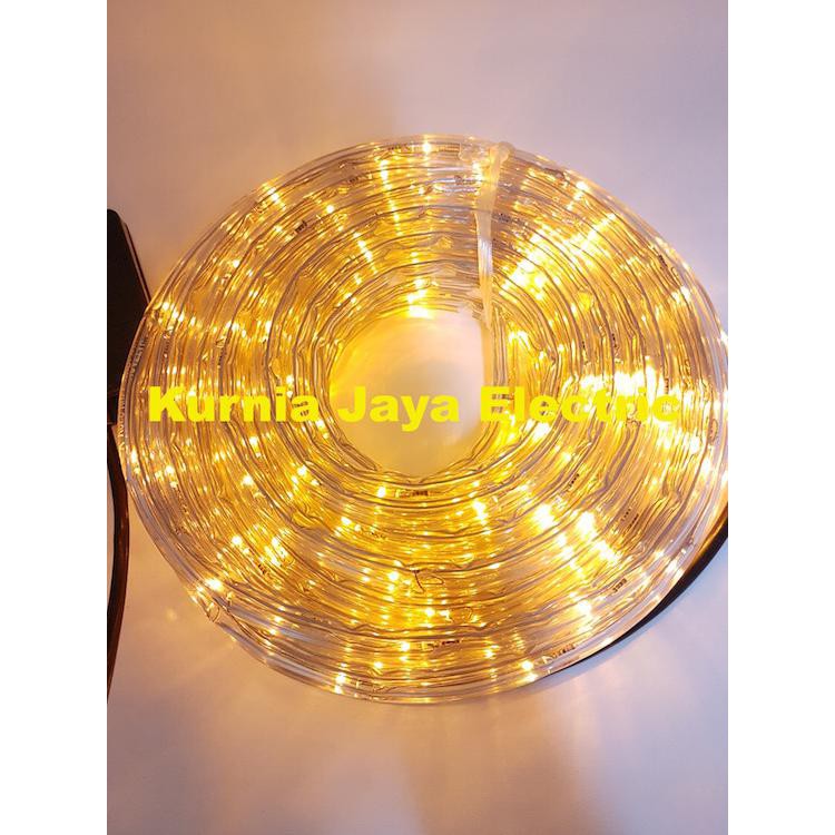 Diskon Lampu Dekorasi Hias Selang Rope Light Led Kuning Yellow 10M Terbaru