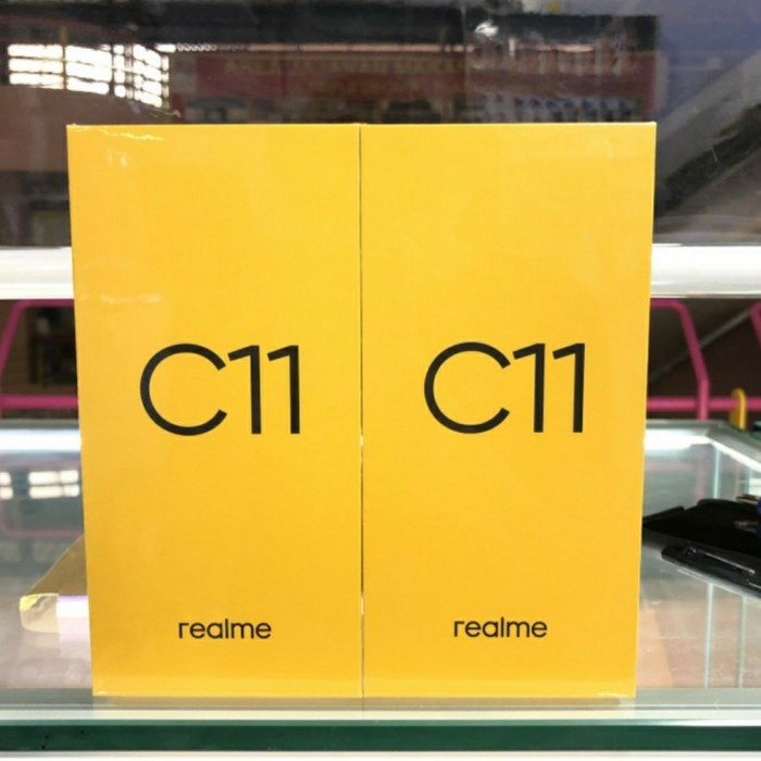 Realme C11 3/32 - Ram 3 GB - Rom 32 GB - Garansi Resmi - Hijau - Abu Abu