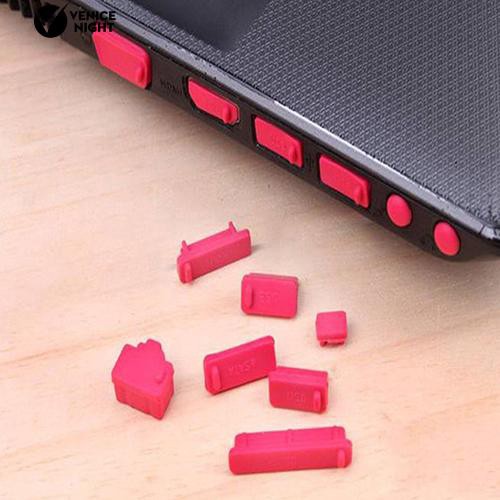 13Pcs Plug Stopper Anti Debu Bahan Silikon for Laptop Notebook