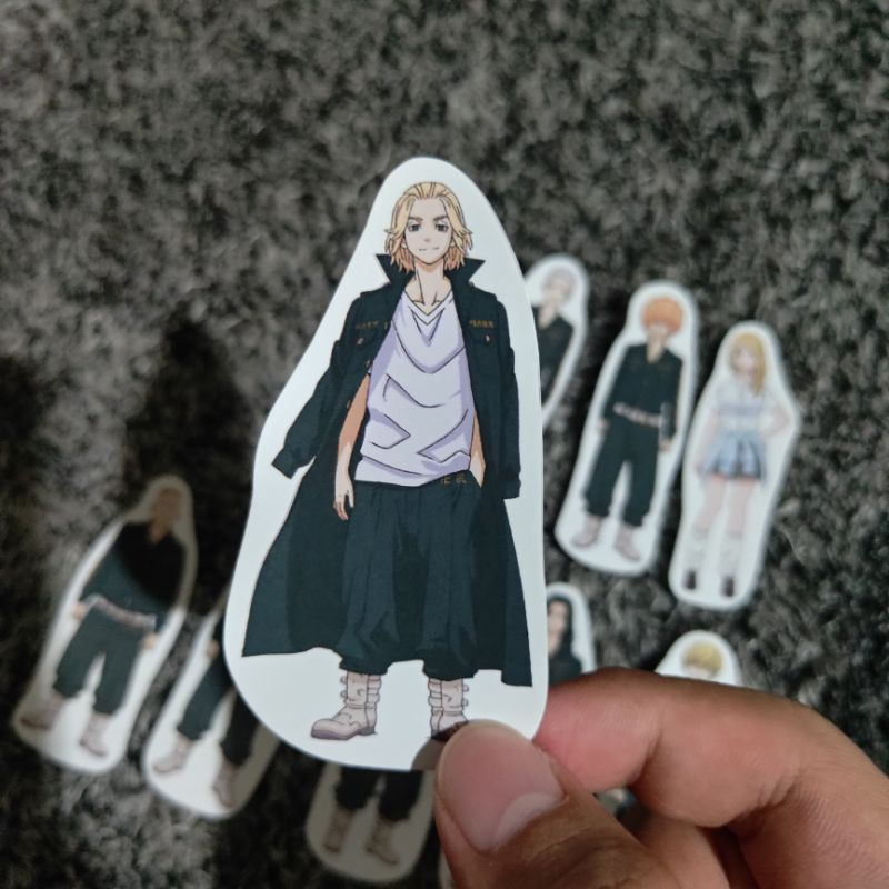 

STICKER CHARACTER TOKYO REVENGERS / STICKER TOKYO MANJI / STICKER ANIME TOKYO REVENGERS / MIKEY
