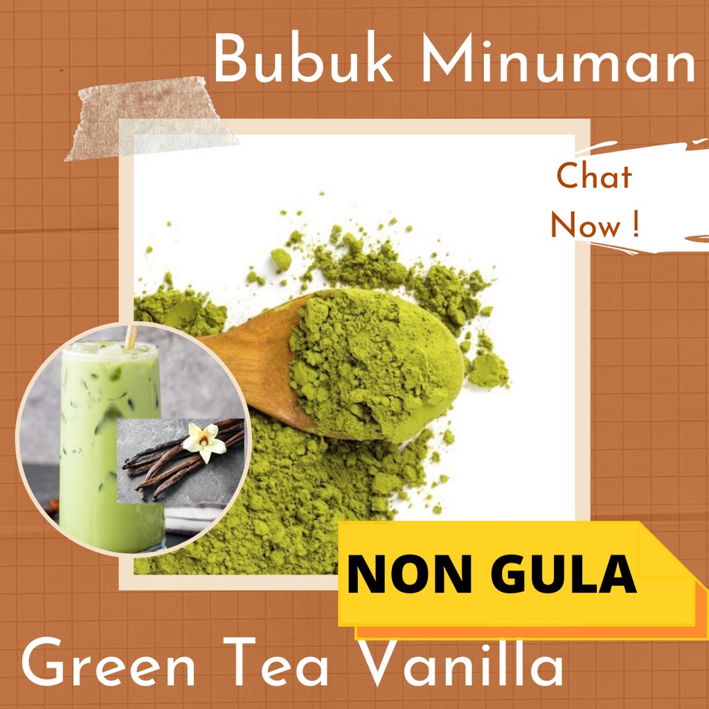 

Bubuk Minuman Premium Rasa Green Tea NON GULA Aneka Green Tea Latte Matcha Milk Tea Thai Tea