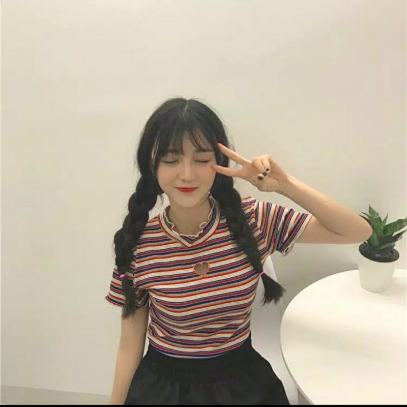 Baju atasan rajut murah wanita model korea