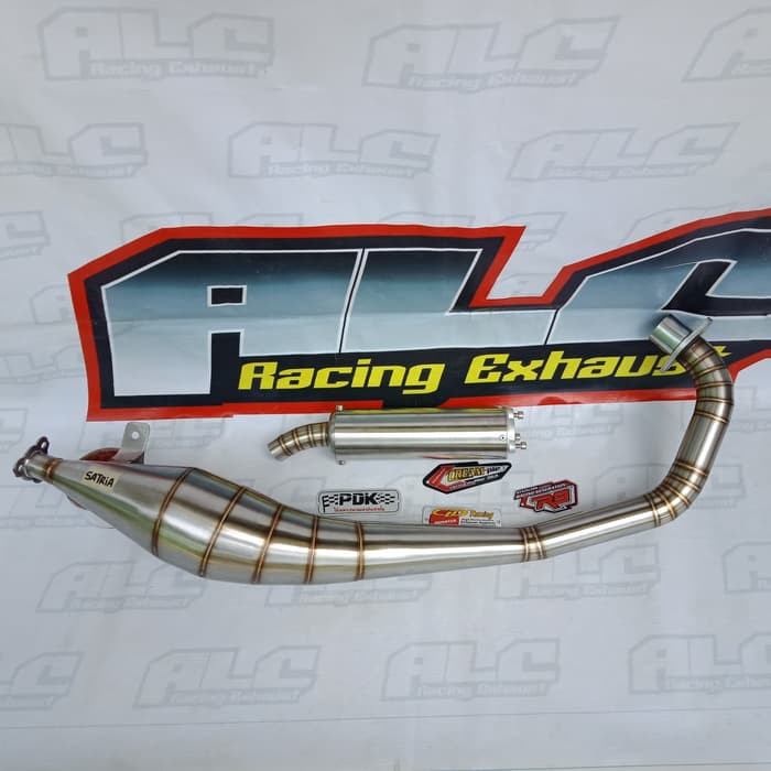 Knalpot Racing SATRIA 2 TAK - Knalpot SATRIA HIU Stainlees
