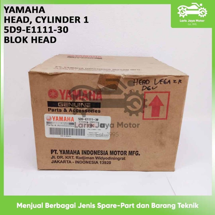 SUPER HEAD CYLINDER HEAD  VEGA ZR, RR, JUPITER Z NEW 5D9-E1111-30 ORIGINAL YAMAHA SILINDER ATAS MOTO