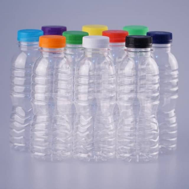 Botol Plastik 200ml - Botol Ulir 200ml - Botol Plastik Murah