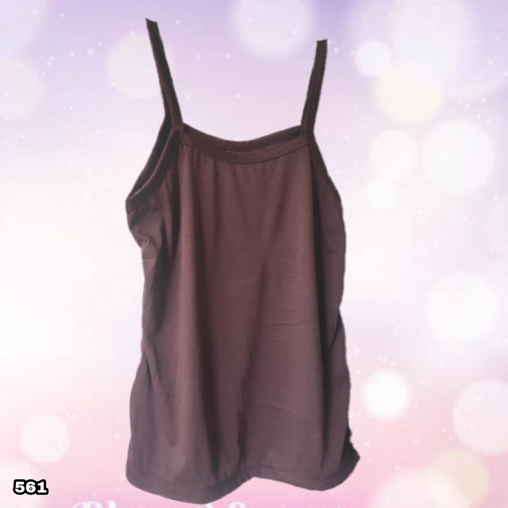 K561 - TANKTOP/KAMISOL ATASAN PAKAIAN DALAM WANITA WIDYA LUX SIZE XXL TALI KECIL