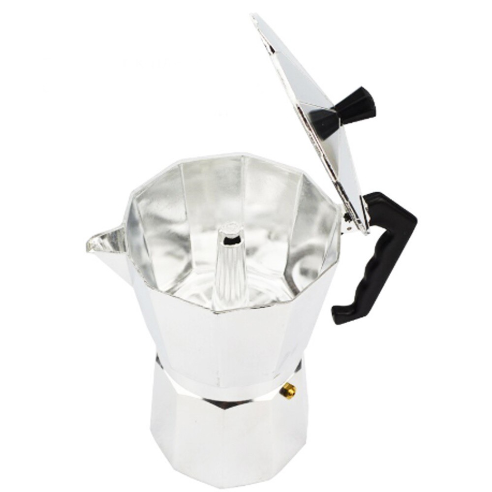 Kopi Moka Pot Aluminium  Espresso 6 cangkir 300 ml