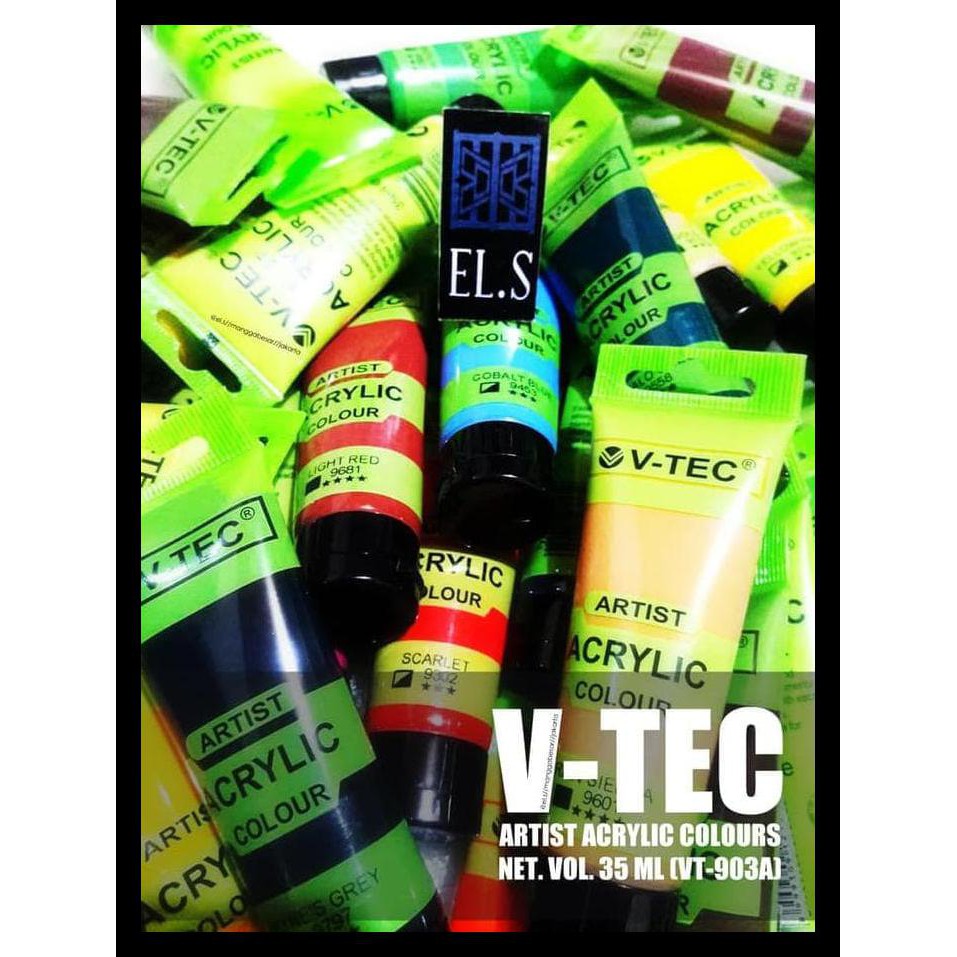 

Murmer V-Tec Acrylic Colours 35 Ml ( Vt-930A) Terbaru