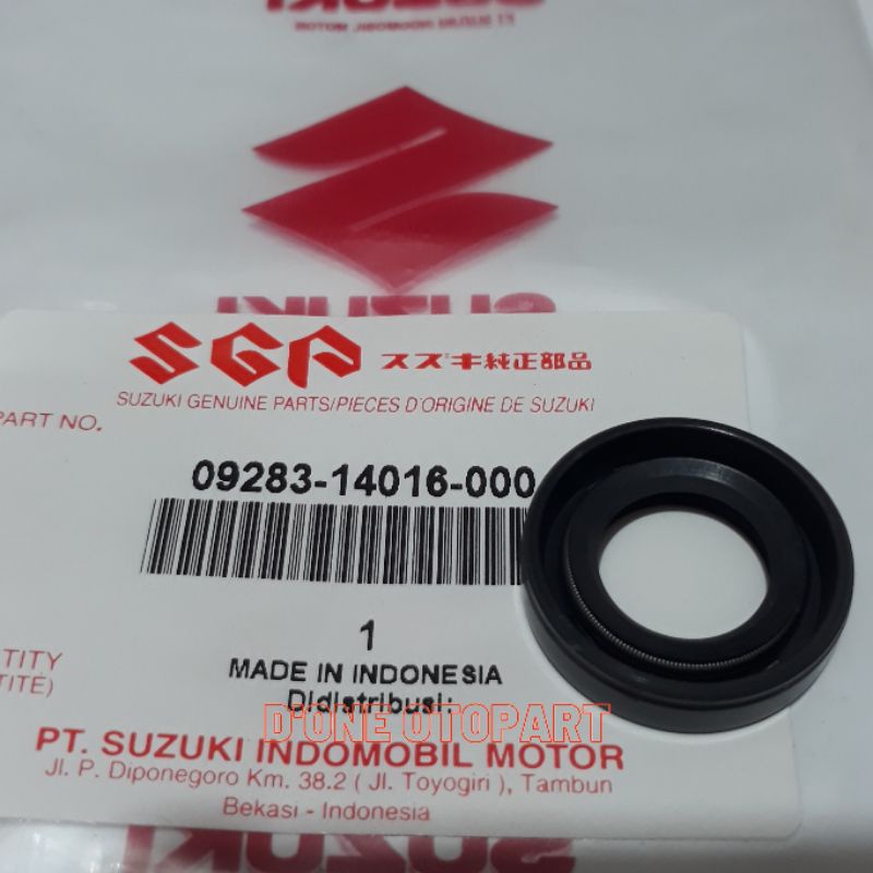 Seal Selah Spin, Nex, Adrress 09283-14016-000 Suzuki Genuine
