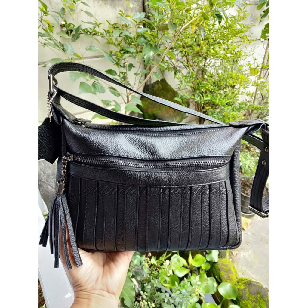 Tas selempang wanita > Tas kulit garut