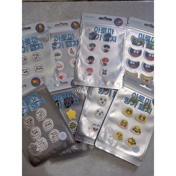 Tempelan stiker masker import isi 16 patch seperti freshcare  FreshCare Eucalyptus Patch