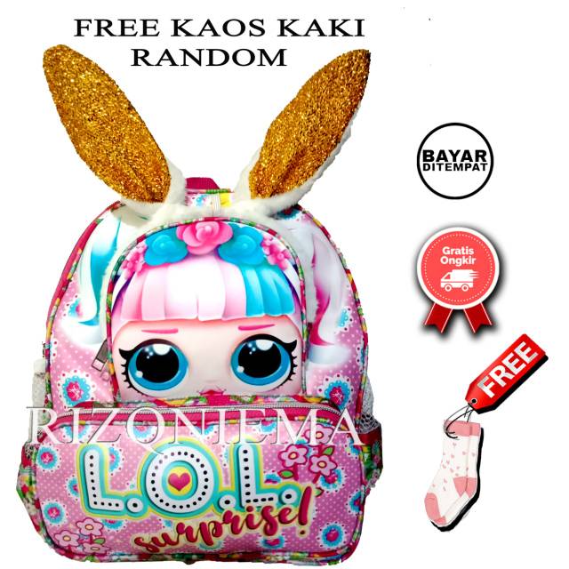 Tas Ransel Anak , Tas Anak Lol ,Tas lol ,Bando Anak , Tas Anak Sekolah ,Tas Anak murah