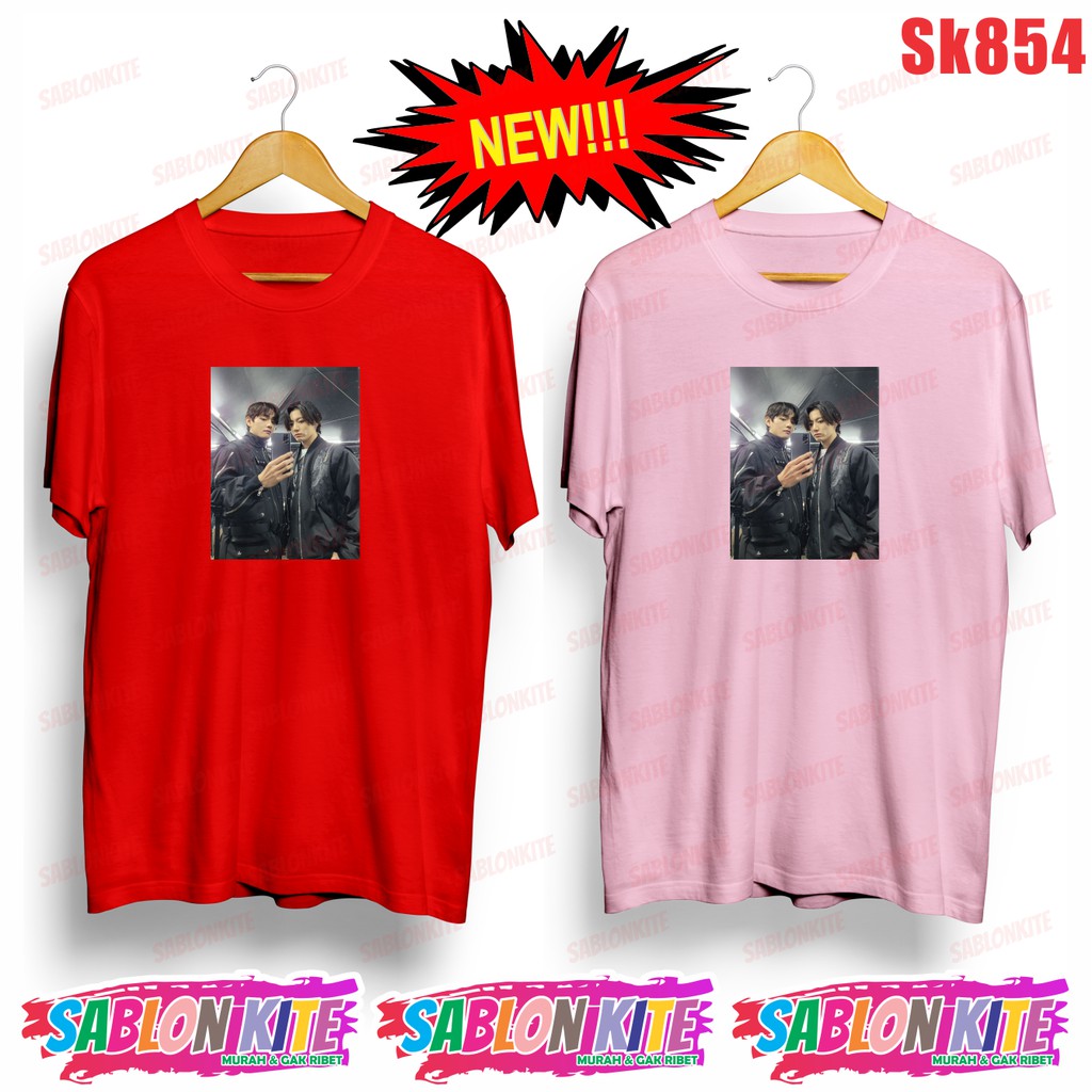 murah!!! kaos KPOP taekook taehyung jungkook sk854 unisex combed 30s ada 6 warna