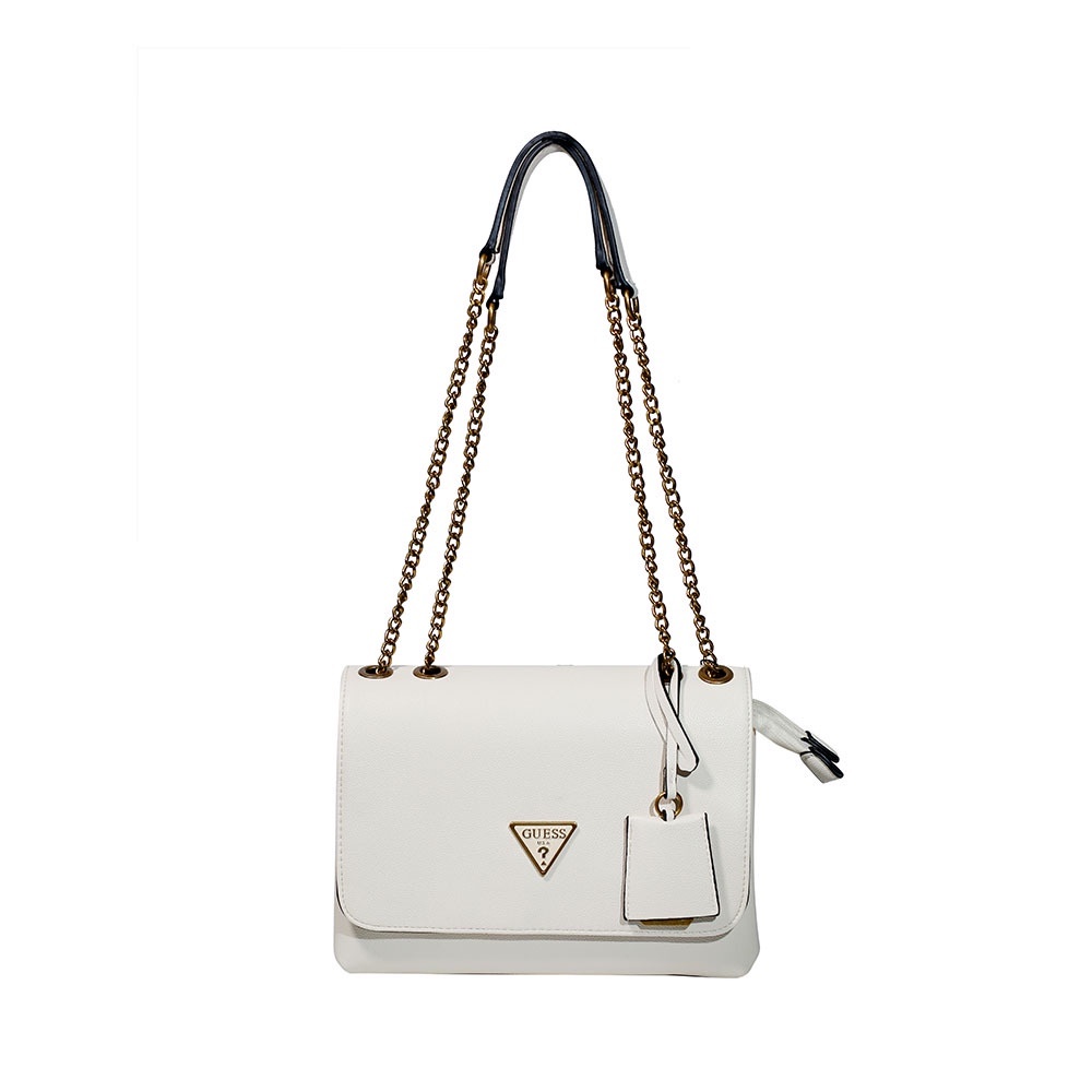 (PGBAGS) TAS BAHU WANITA GU355 DOUBLE POCKET FLAP CHAIN SHOULDER BAG FASHION IMPORT PREMIUM #198690