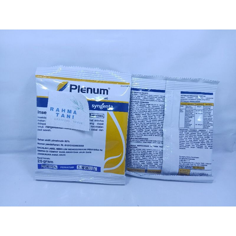 PLENUM 50 WG INSEKTISIDA