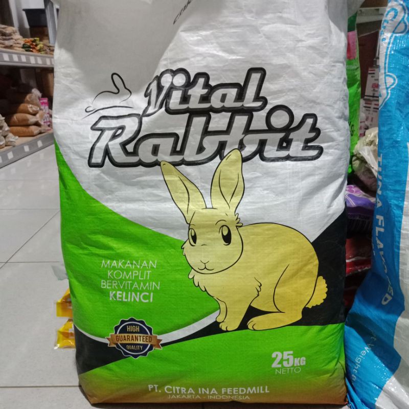 Vital Rabbit 1kg | pakan kelinci