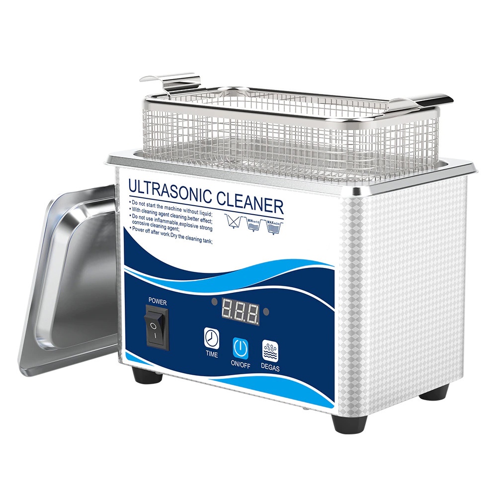 Mesin Pembersih Perhiasan Ultrasonic Cleaner 35W - GA008 - Silver