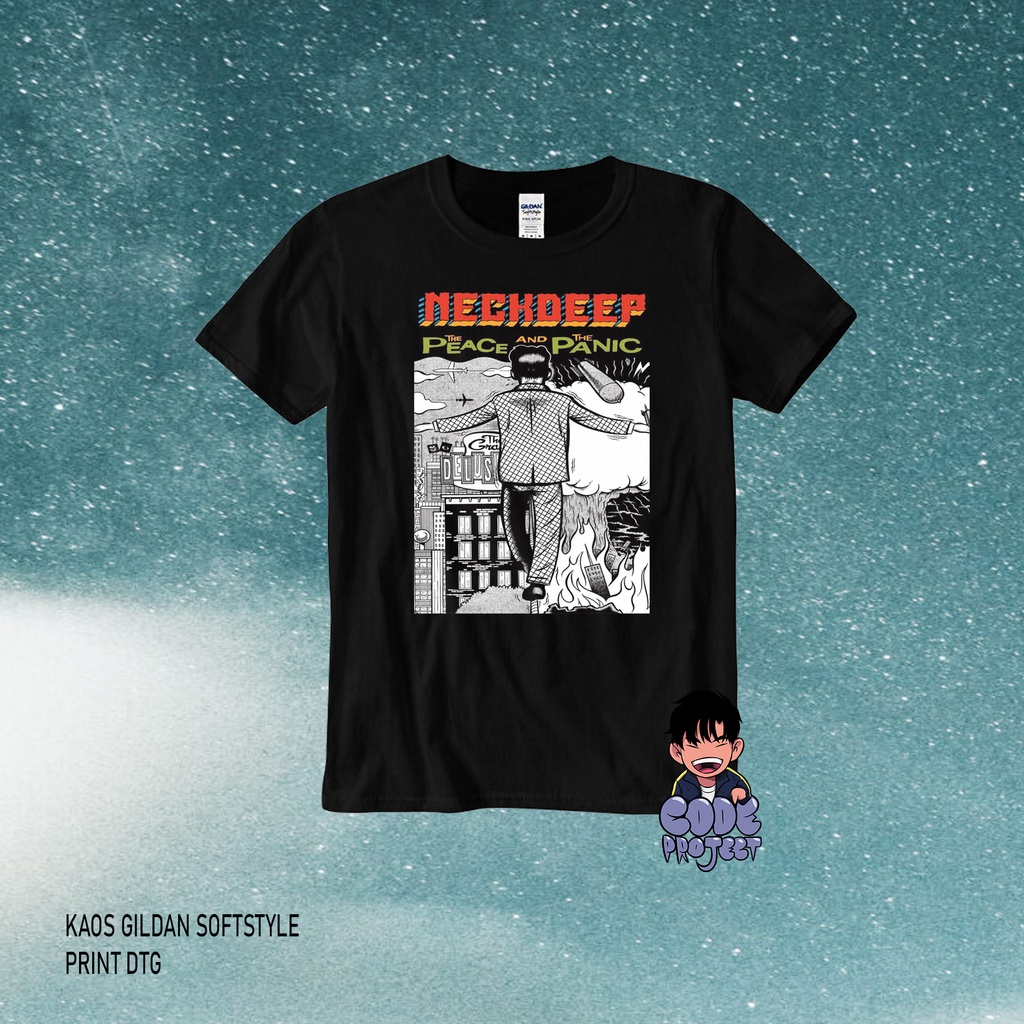 KAOS NECK DEEP - kaos - neck deep - kaos gildan neck deep - kaos band luar neck deep