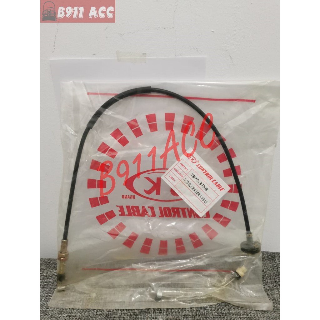 KABEL GAS DAIHATSU CHARADE G11